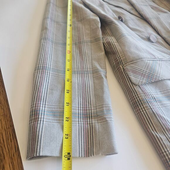 NEW CABI Sz 8 Sleuth Structured Blazer Cranbury Crush Long Double Breasted - Picture 7 of 12